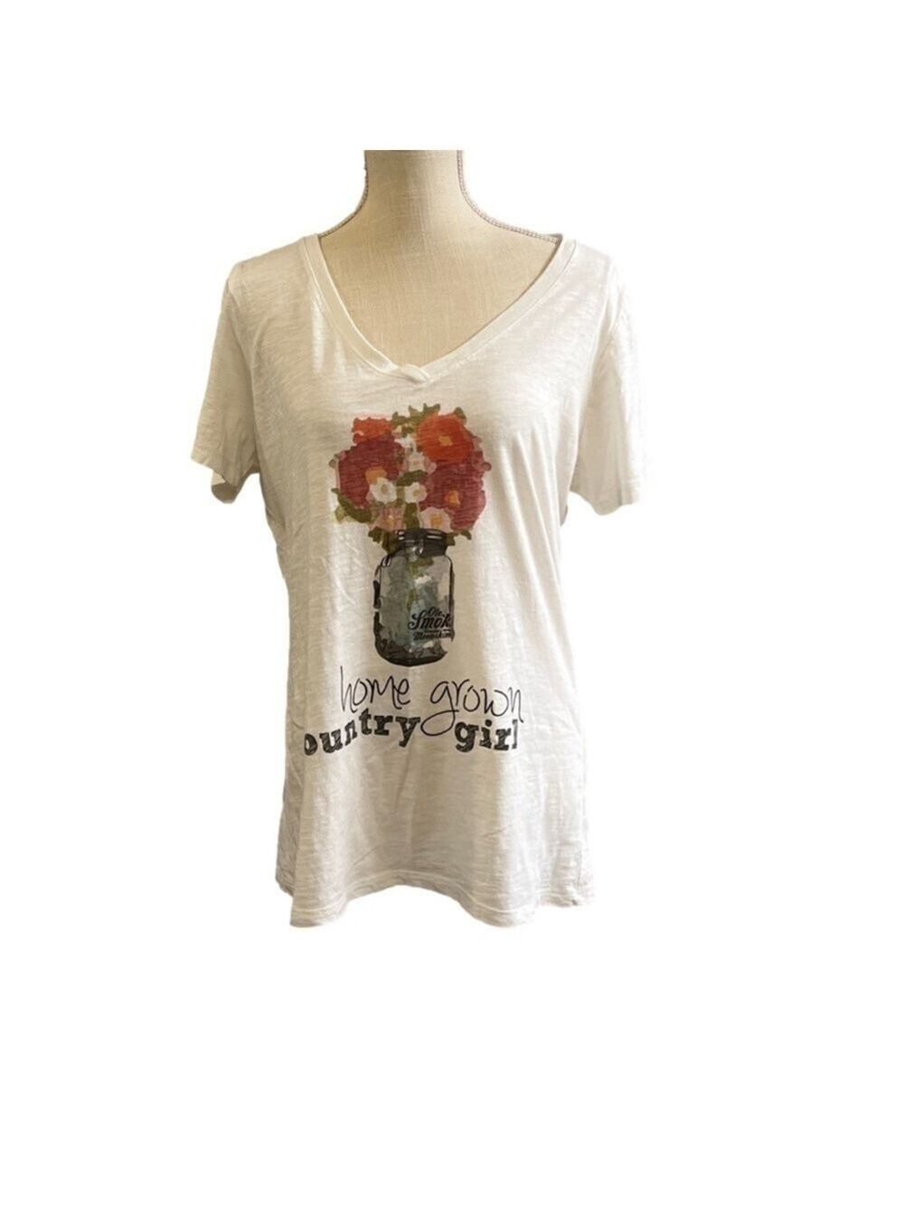 Women's Ole Smoky Moonshine Homegrown Country Girl Mason Jar T-shirt. Size XXL